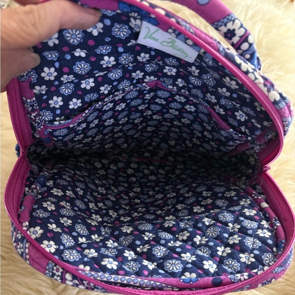 Vera Bradley Purple ‘Boysenberry Paisley’ Mini Backpack - Picture 6 of 6